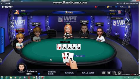 free poker games online wpt
